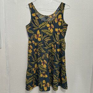 Toad&Co Sunkissed Tiered Dress Womens S Sleeveless Floral Outdoor